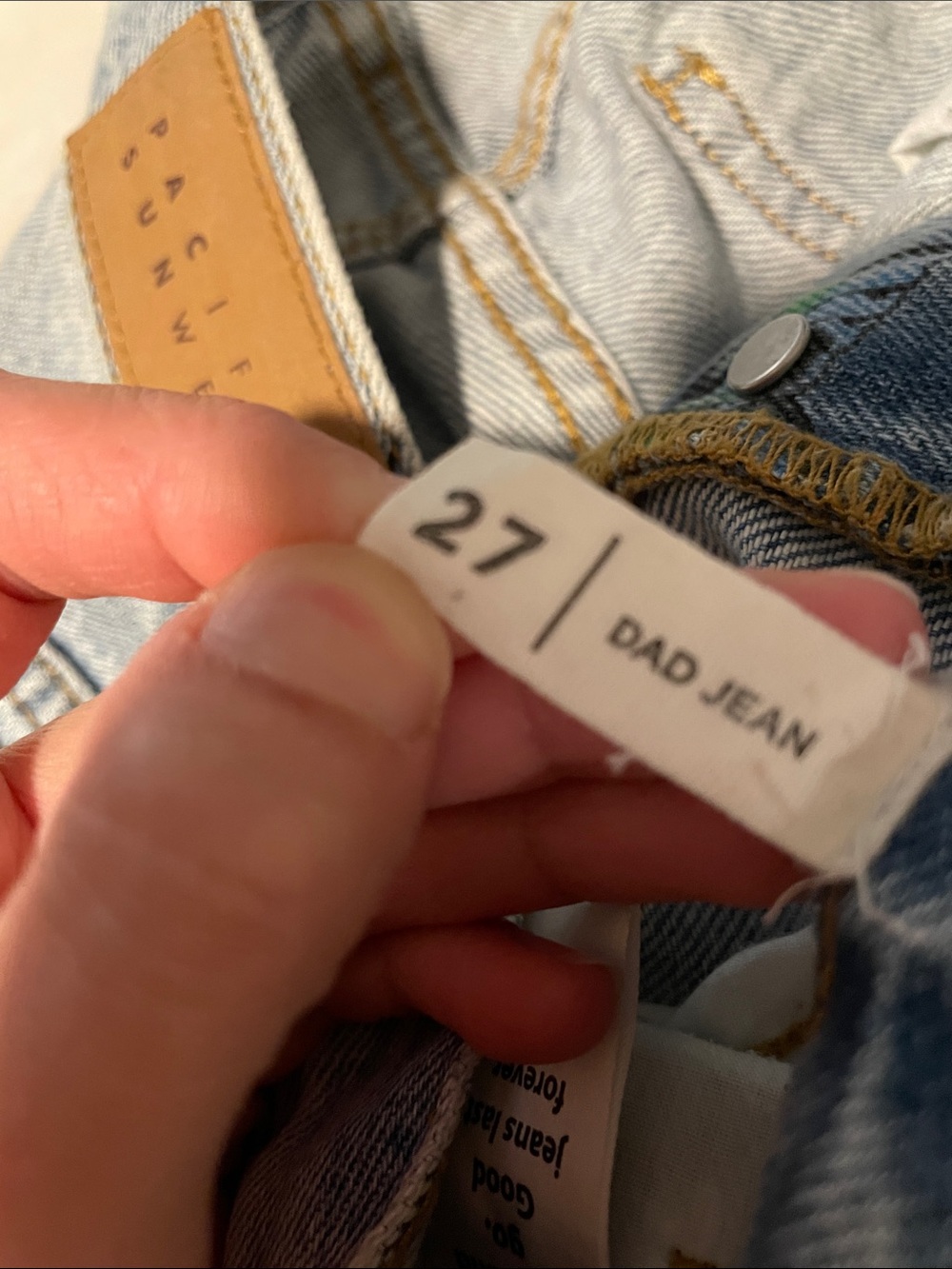 PacSun Eco Butterfly Dad Jeans - Picture 4 of 4